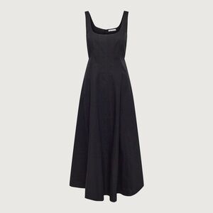 OAK + FORT Black Sleeveless Maxi Dress